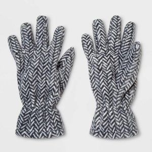 Boys Fleece Gloves - Cat & Jack Gray 8-16